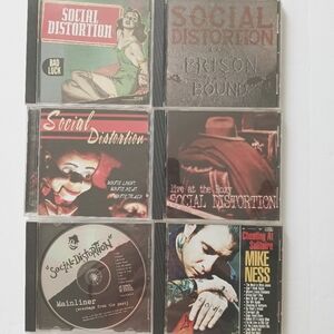 Social Distortion 5 CD set + 1 Mike Ness CD